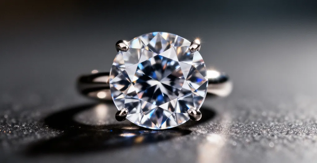 Bride's hand wearing a blue sapphire engagement ring with natural lighting