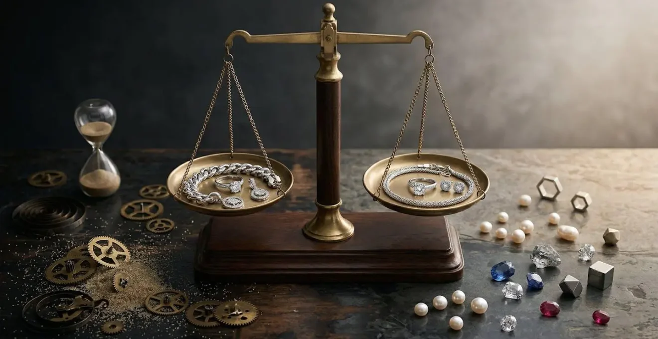 Visual comparison of platinum versus gold jewelry costs over time